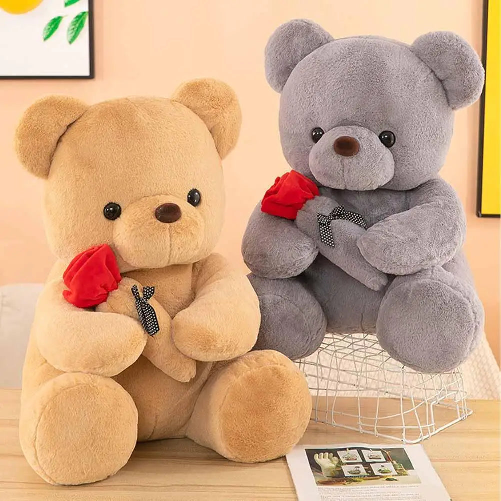 Cuddly Rose Bear | Plush Toy Stuffed Animal with Romantic Design | Perfect Gift for Love 2
