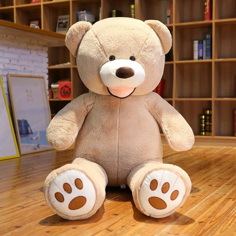 Giant Plush Bear | 100CM Soft Stuffed Animal for Cozy Hugs | Perfect Gift for All Occasions 0