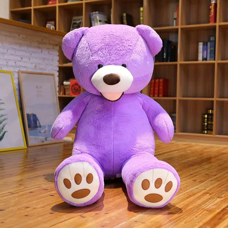 Giant Plush Bear | 100CM Soft Stuffed Animal for Cozy Hugs | Perfect Gift for All Occasions 6