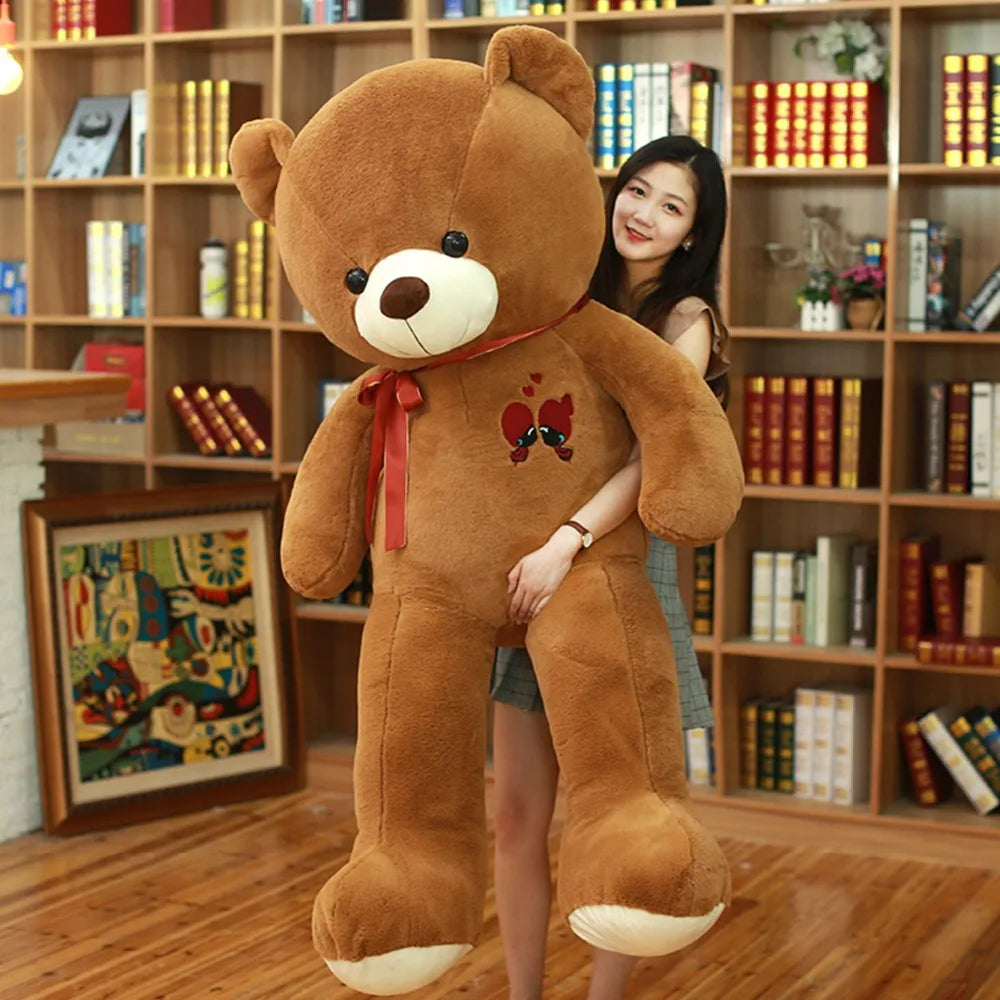 Giant Plush Bear | Soft Stuffed Animal Toy in 60-100CM Sizes | Perfect Cuddly Gift for All Ages 4