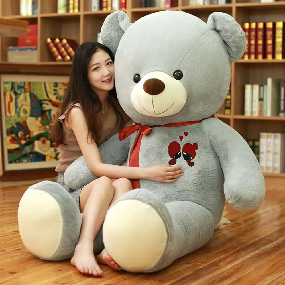 Giant Plush Bear | Soft Stuffed Animal Toy in 60-100CM Sizes | Perfect Cuddly Gift for All Ages 7