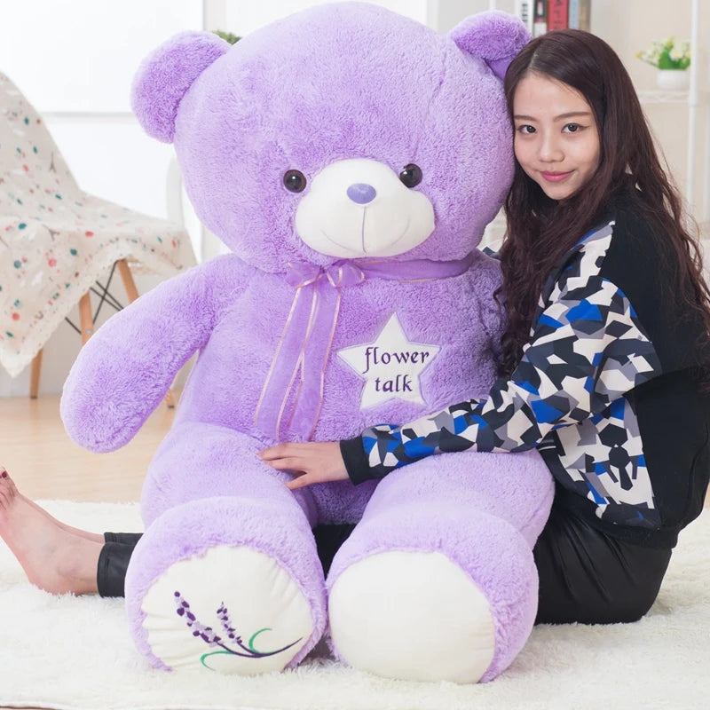 Giant Purple Bear | Stuffed Animal Plush Toy with Soft PP Cotton for Ultimate Comfort 1