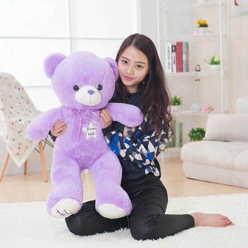 Giant Purple Bear | Stuffed Animal Plush Toy with Soft PP Cotton for Ultimate Comfort 2