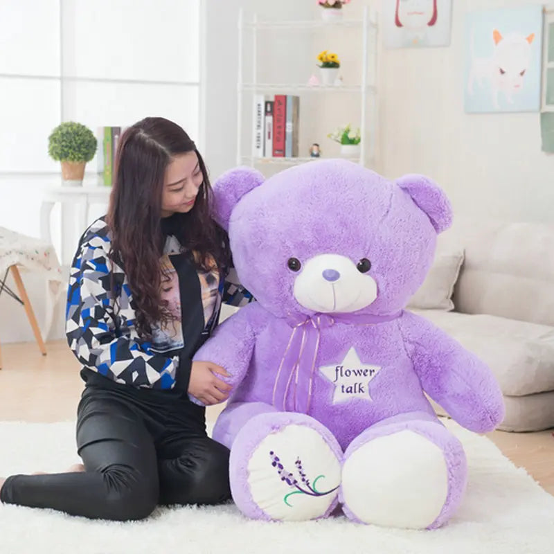 Giant Purple Bear | Stuffed Animal Plush Toy with Soft PP Cotton for Ultimate Comfort 4