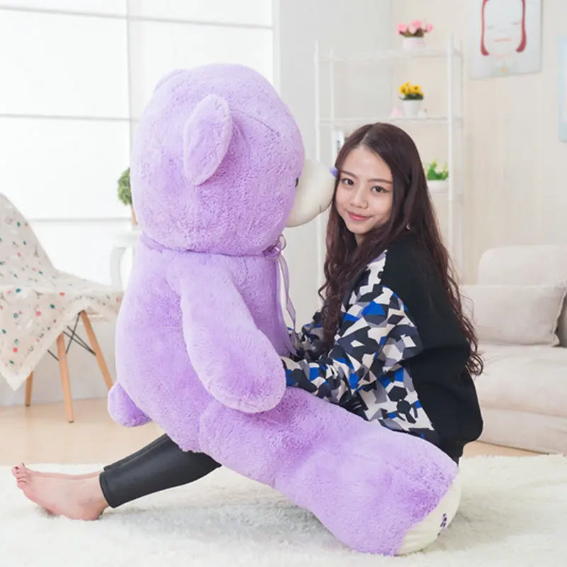 Giant Purple Bear | Stuffed Animal Plush Toy with Soft PP Cotton for Ultimate Comfort 5