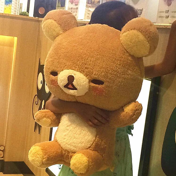 Giant Teddy Bear | Soft Stuffed Animal Pillow with Life-Size Design | Cozy Plushies for Relaxation and Home Decor 2