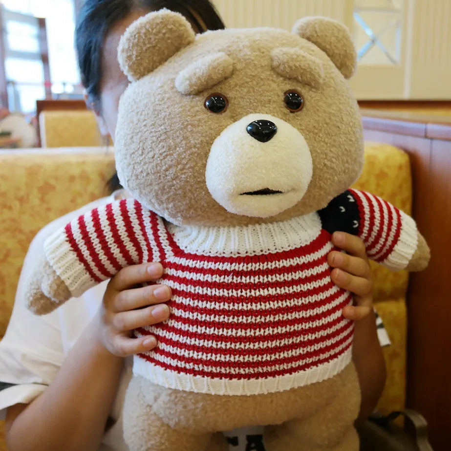 Plush Teddy Bear | 43cm Soft Doll with Cute Apron Design | Perfect Gift for All Occasions 0