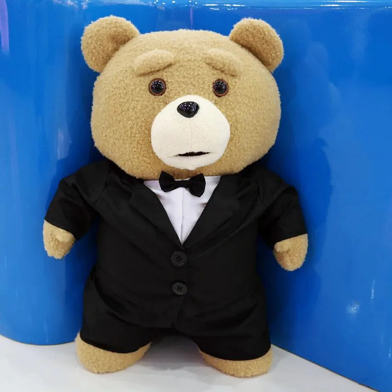 Plush Teddy Bear | 43cm Soft Doll with Cute Apron Design | Perfect Gift for All Occasions 11