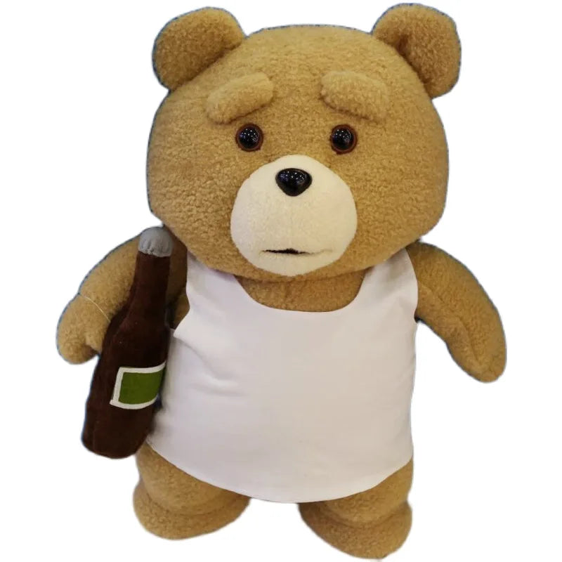 Plush Teddy Bear | 43cm Soft Doll with Cute Apron Design | Perfect Gift for All Occasions 4