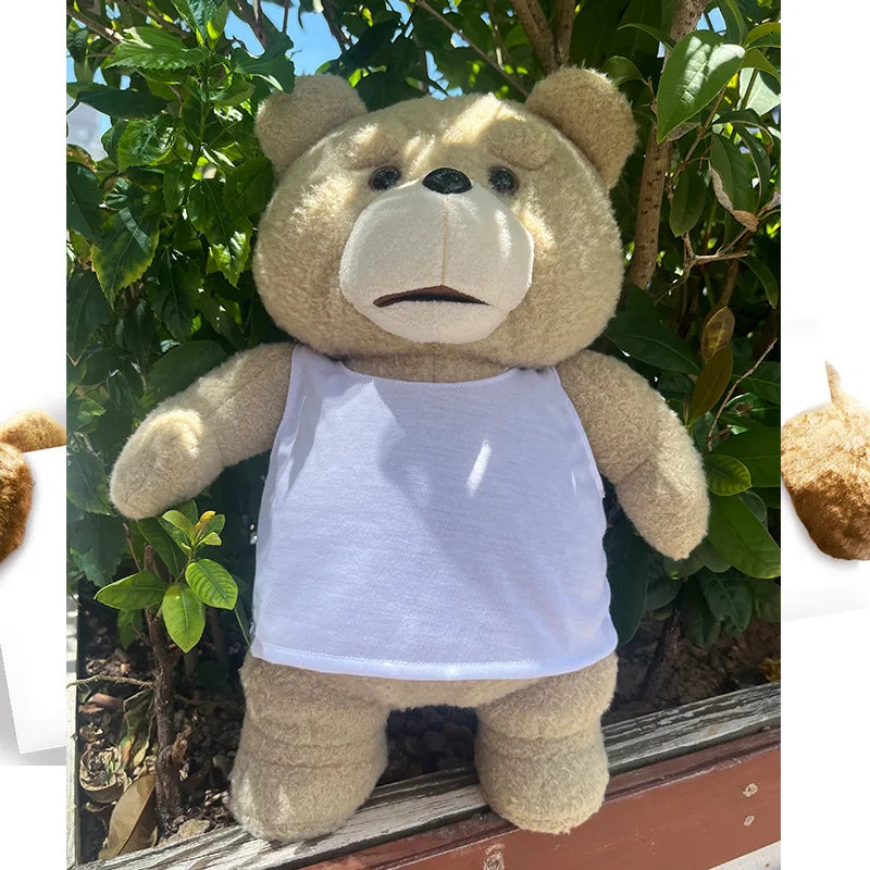 Plush Teddy Bear | 43cm Soft Doll with Cute Apron Design | Perfect Gift for All Occasions 9